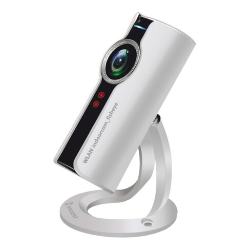 stabo Caméra vidéo couleur sans fil WLAN Indoor HD 180°
