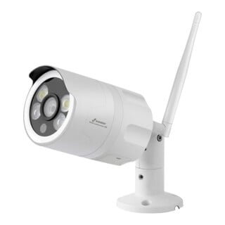 stabo Caméra vidéo couleur sans fil HD 110° pour extérieur WLAN
