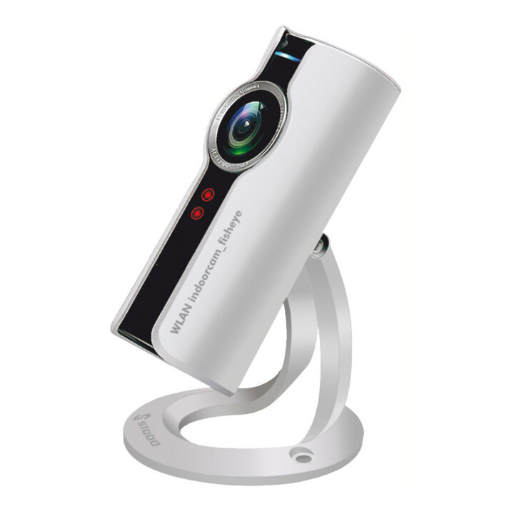 stabo Caméra vidéo couleur sans fil WLAN Indoor HD 180°