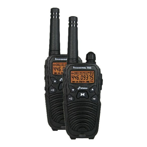 stabo freecomm PMR 446 téléphone radio 700 Set