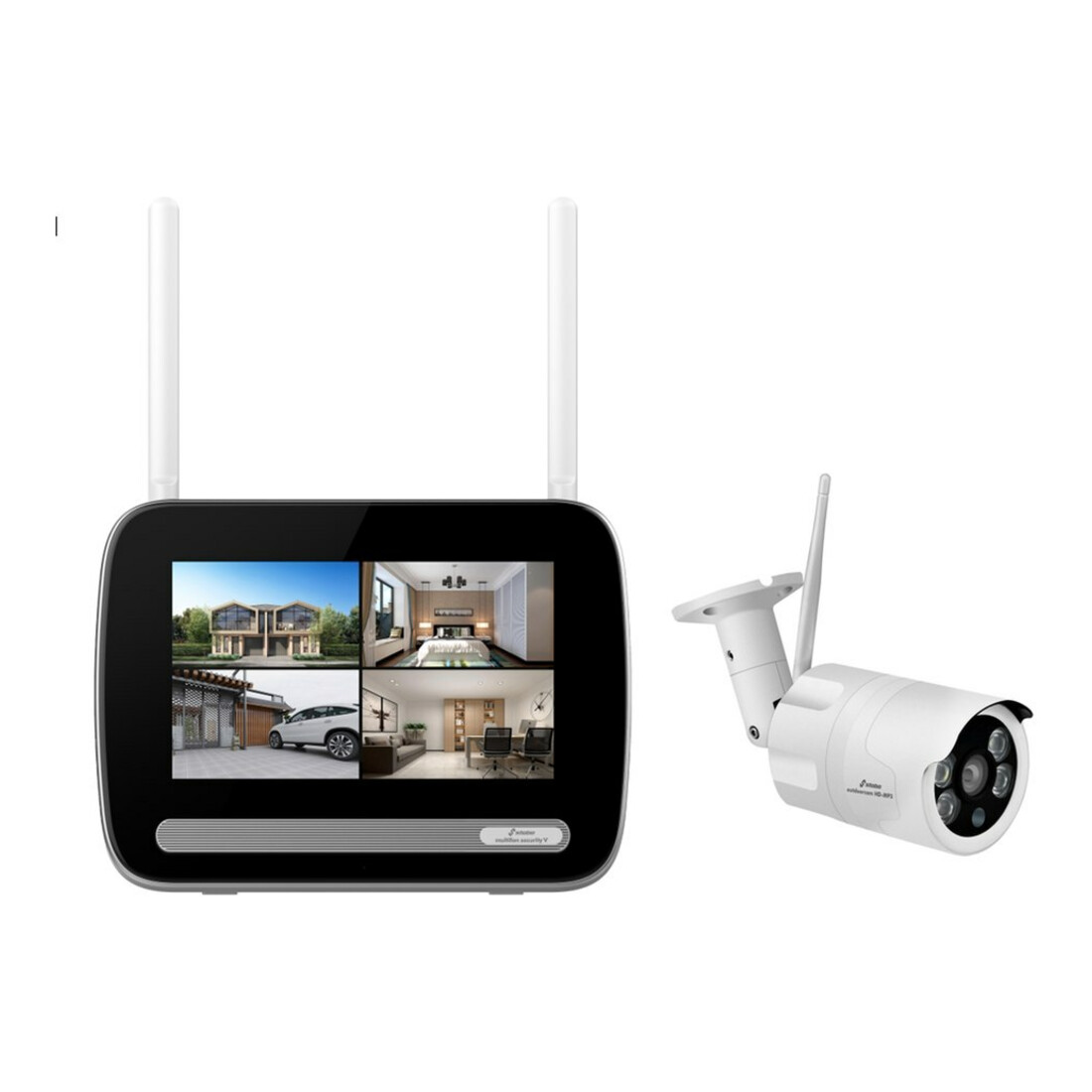 stabo FunkFarb-Videoüberwachung Set Multifon Security V