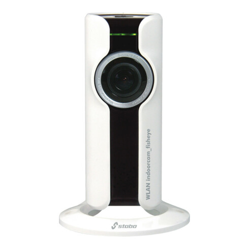 stabo FunkFarb-Videoüberwachung WLAN Indoorcam HD 180°