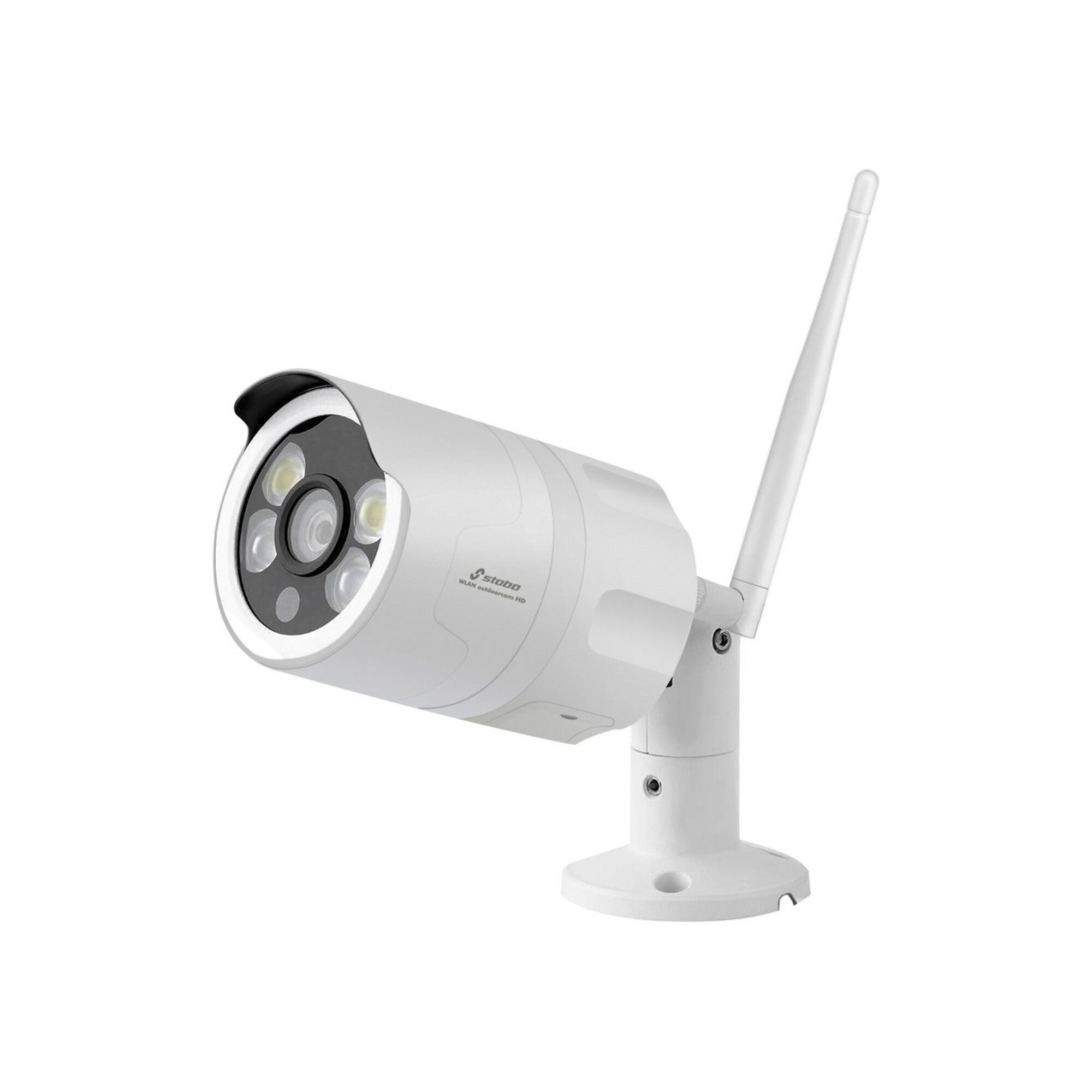 stabo FunkFarb-Videoüberwachung WLAN Outdoorcam HD 110°