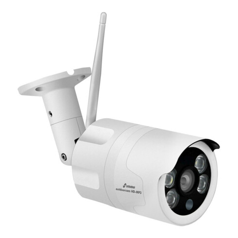 stabo Kit caméra supplémentaire Outdoorcam HD 110° pour surveillance vidéo couleur sans fil Multifon