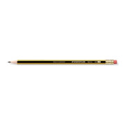 STAEDTLER Bleistift Noris 122-HB HB Radierer gelb/schwarz