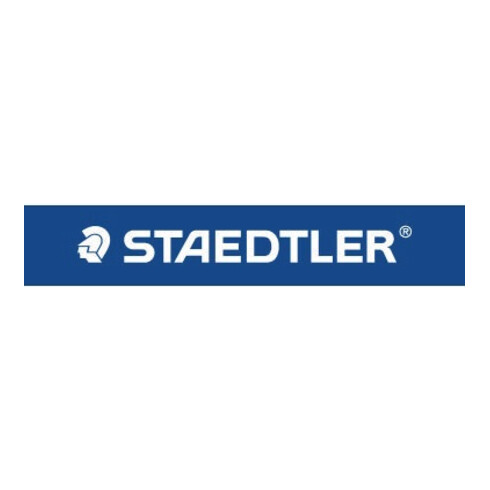 STAEDTLER Bleistift Noris 61 120 P1 HB ge/sw 12 St./Pack. +Radierer
