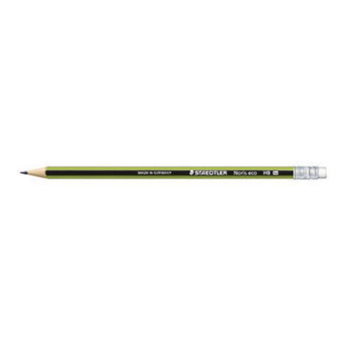 STAEDTLER Bleistift Wopex Noris Eco 182 30-HB Radiergummi