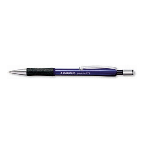 STAEDTLER Druckbleistift graphite 779 05-3 HB 0,5mm Schaft blau