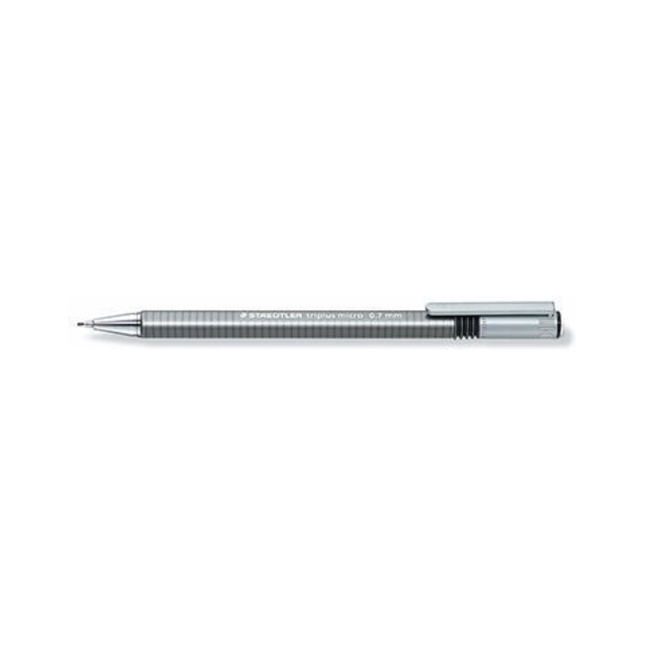 STAEDTLER Druckbleistift triplus micro 774 27 0,7mm B +Radierer grau