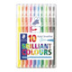 STAEDTLER Fineliner triplus Broad 338 SB10 0,8mm sort. 10 St./Pack.