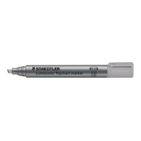 STAEDTLER Flipchartmarker Lumocolor 356 B-8 2-5mm Keilspitze grau