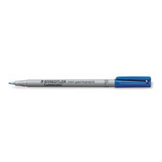 STAEDTLER Folienschreiber Lumocolor 316-3 0,6mm non-permanent blau