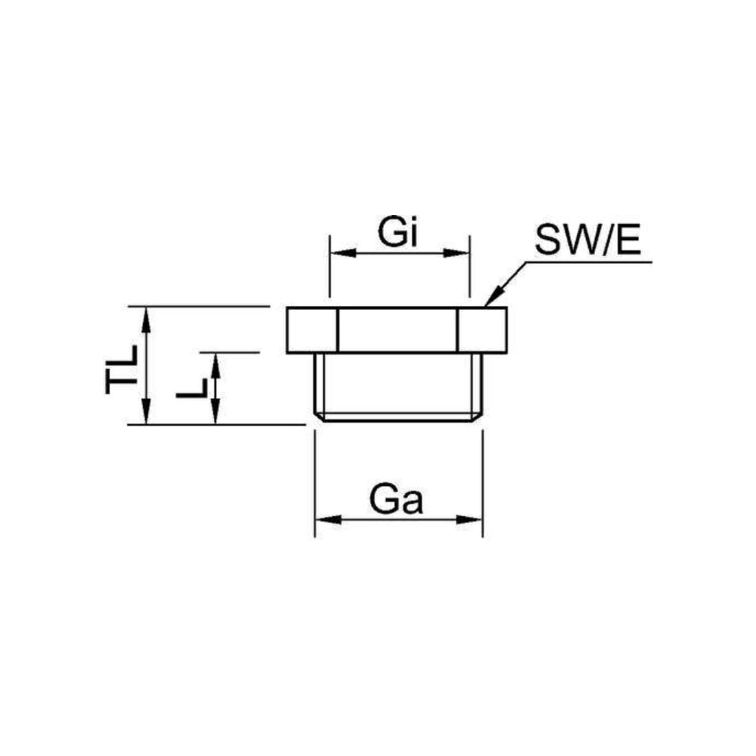 Stahl EEx-e Reduzierung M32/M25 sw 109382