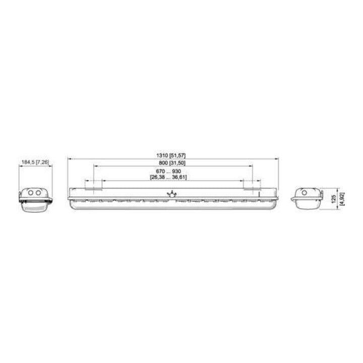 Stahl Luminaire LED Ex longue 6002/4148-010, 267074