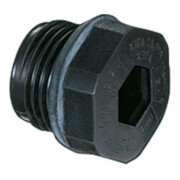 Stahl Verschlussstopfen 8290/3-M20-3