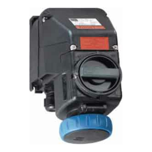 Stahl Wandsteckdose 16A 6h 200-250V 3p 8570/11-306