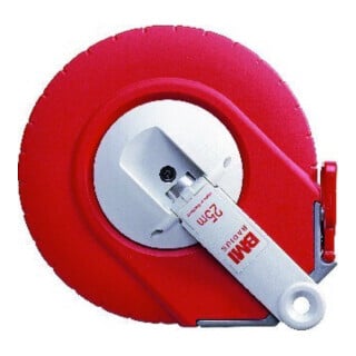 Stahlbandmaß Radius L.20m mm/- weiß Flextop BMI Genauigk.II