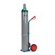 Stahlflaschenkarre f.Flascheninhalt 1x20-50l Vollgummi-Bereifung Trgf100kg FETRA-5