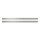 Stahlmaßstab 962 L.150mm Q.13x0,5mm 1/2mm-1/1mm biegsam rostfrei BMI-2