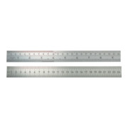 Stahlmaßstab 966 L.300mm Q.28x1,0mm 1/1mm-1/1mm starr rostfrei BMI-1