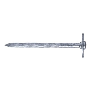 Stahlnagel BÄR D.3,5xL.40mm STA gehärtet metallisiert, 250 Stück
