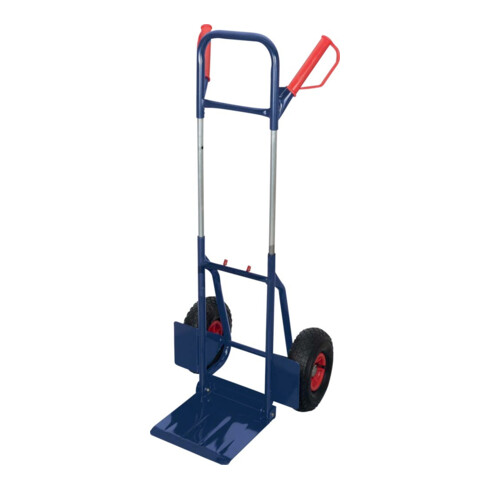 Stahlrohr Chariot pliant 200 kg, pneus pneumatiques