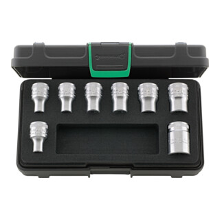 Stahlwille 1/2" (12,5mm) dopsleutelset no.50TX/8 KN 8delig