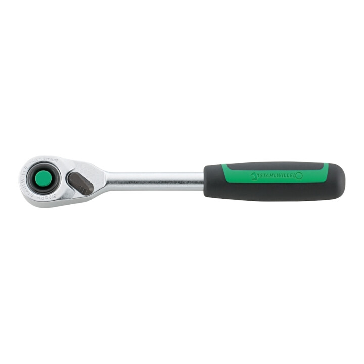 Stahlwille 1/2" (12,5mm) Feinzahnknarre RSW.4.5° L.265,5mm a 23 mm