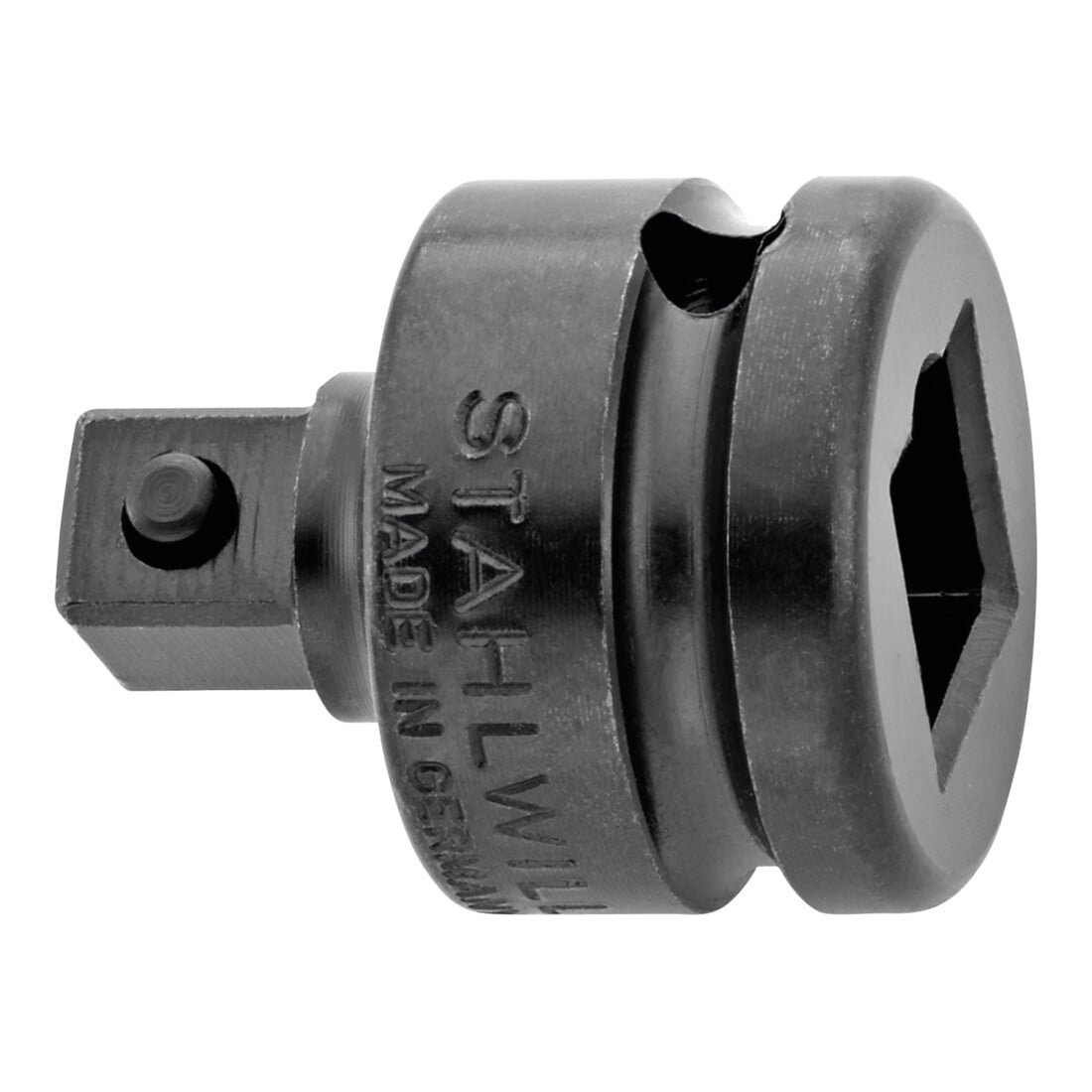 Stahlwille 1/2" (12,5mm) Reduzierstück Innen-4kant 1/2" Außen-4kant 3/8"