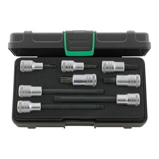 Stahlwille 1/2" (12,5mm) set schroevendraaier bit no.3054X/54X/8 KN 8delig