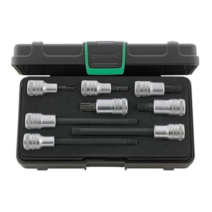Stahlwille 1/2" (12,5mm) set schroevendraaier bit no.3054X/54X/8 KN 8delig