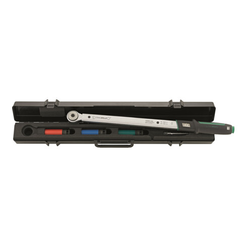 Stahlwille 1/2“ Drehmomentschlüssel-Set 40-200 N·m, Radmontage-Set 5-tlg. 750NR/200/3/1