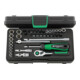 Stahlwille 1/4" (6,3mm) dopsleutelset 40D/40TX/44KTX/32/6QR 38delig