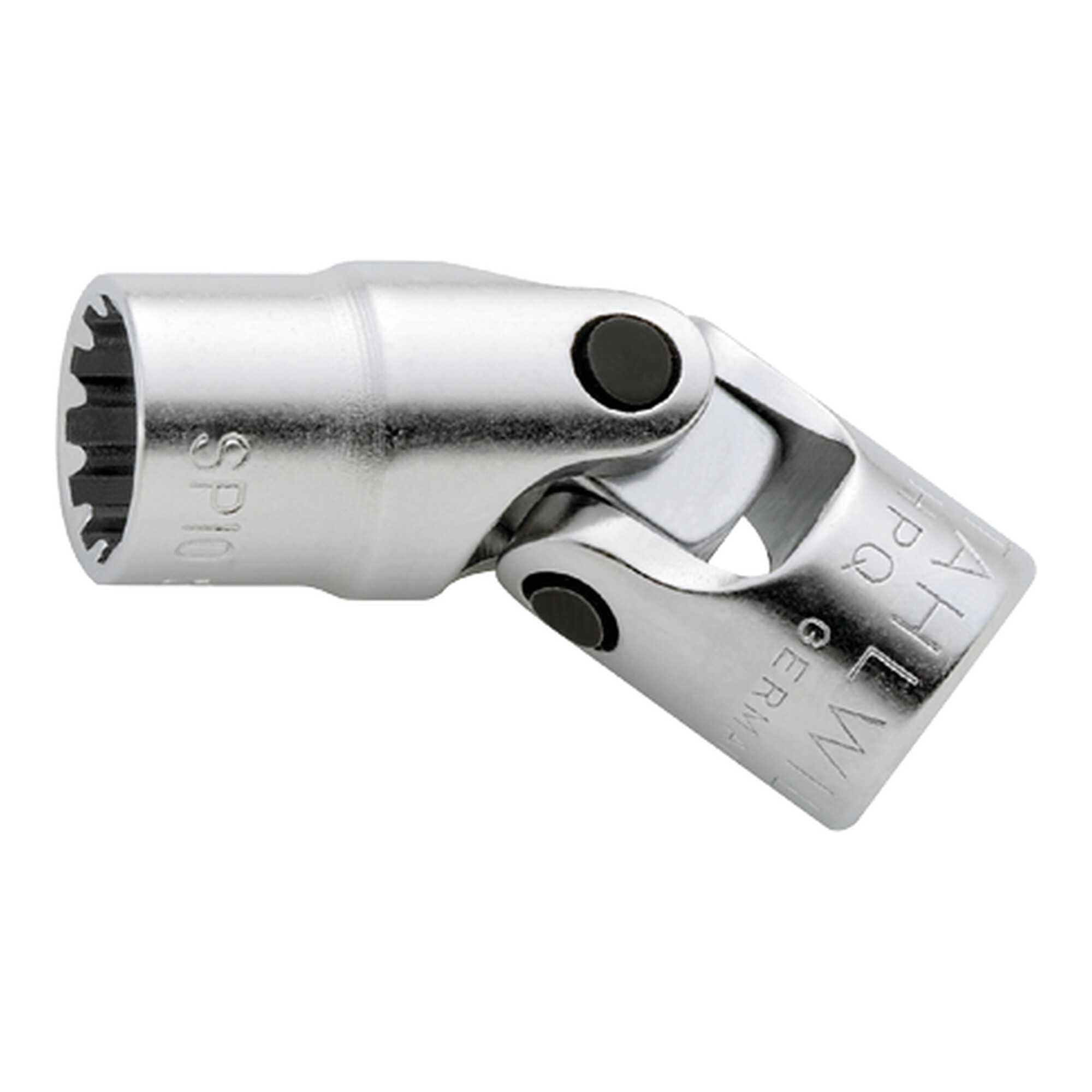Stahlwille 1/4" (6,3mm) Gelenk-Steckschlüsseleinsatz Spline Gr.8 SW.1/4" L.32mm