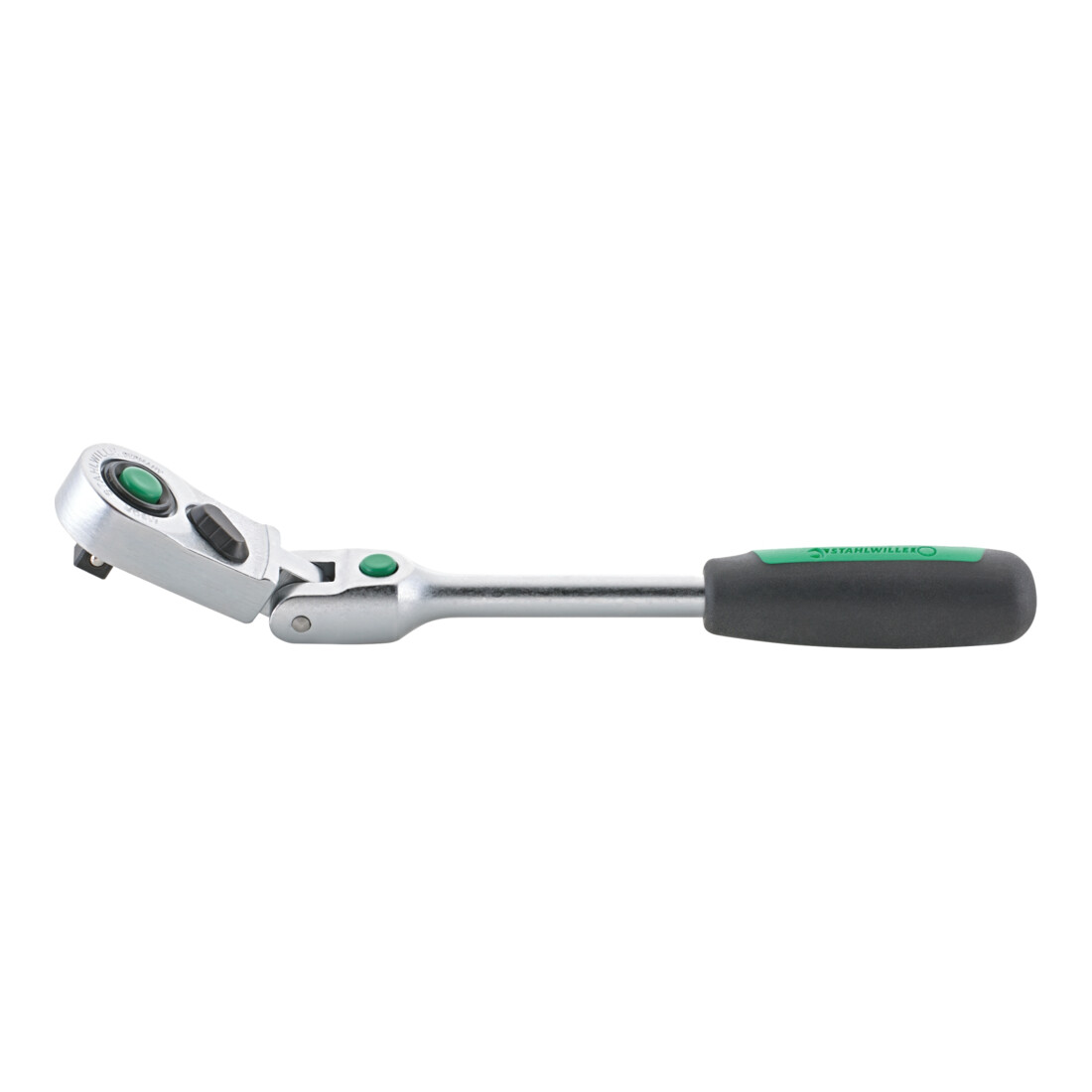 Stahlwille 1/4" (6,3mm) QuickRelease-Feinzahngelenkknarre RSW.4.5° L.170mm