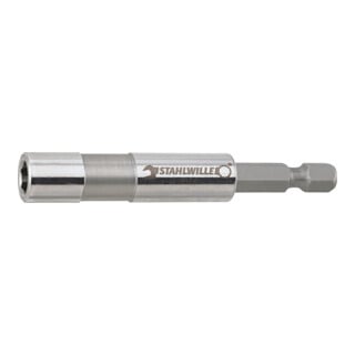 Stahlwille 1/4" Bit-Halter Abtriebssechskant 1/4" L.72mm