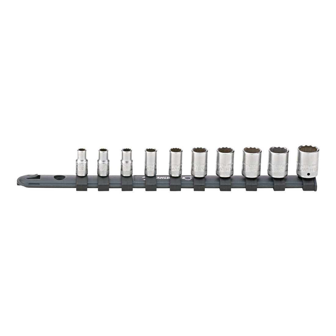 Stahlwille 1/4 Satz Steckschlüsselsatz mit Clip-Leiste 5-14 mm 10-teilig