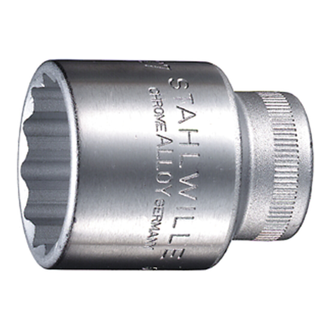 Stahlwille 12-kant dopsleutelbit, 1/2 inch, Sleutelwijdte: 1inch