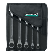 Stahlwille 17/5 Ratschen-Ringmaulschlüssel Set 5-tlg. in robuster Rolltasche-4