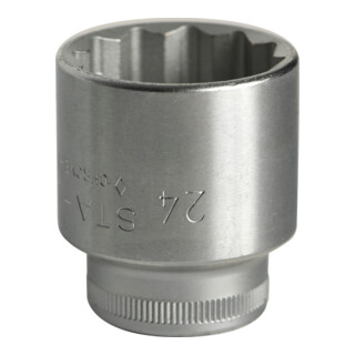 Stahlwille 3/8" (10mm) Steckschlüsseleinsatz SW.24mm L.35mm