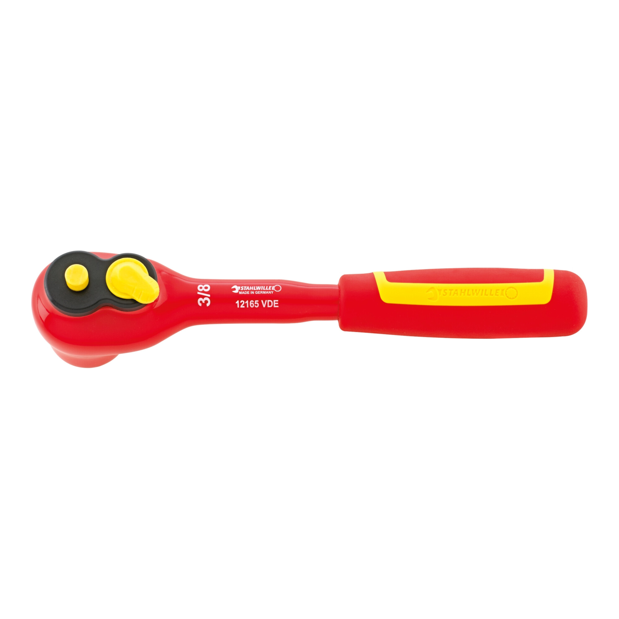 Stahlwille 3/8" (10mm) VDE-QR-Feinzahnknarre RSW.4.5° L.205mm