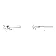 Stahlwille 4025 Einmaulschlüssel verstellbar SW 29-3