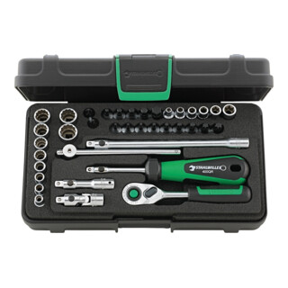 Stahlwille 6.3 mm (1/4") jeu de douilles 40D/40TX/44KTX/32/6QR 38pcs.