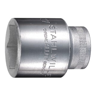 Stahlwille 6-kant dopsleutelbit, 1/2 inch, Sleutelwijdte: 36 mm