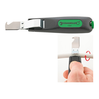 Stahlwille Abisoliermesser m.Hakenklinge