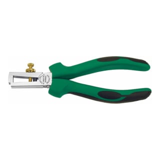 Stahlwille Abisolierzange L.160 mm Kopf verchromt 2K-Griffe 195 g