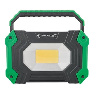 Stahlwille Arbeitsstrahler schwarz-grün Lichtstrom 2800 lm