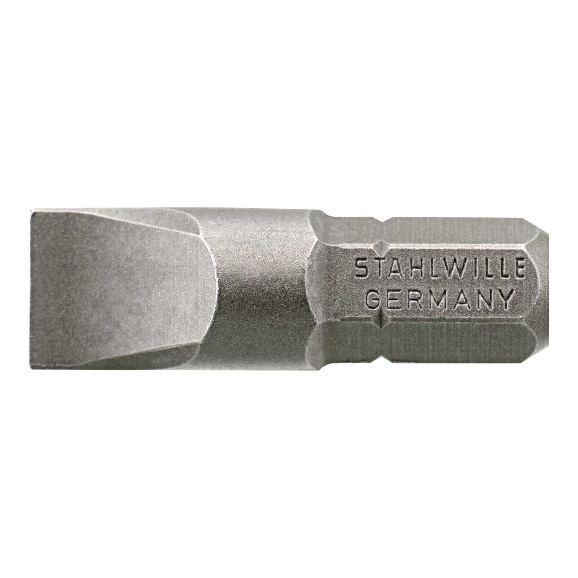 Stahlwille Bit-Schraubendrehereinsatz 1,6 x 8,0mm Außen-6kant C 6,3mm L.25mm