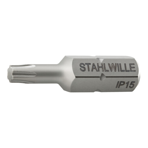 Stahlwille Bit-Schraubendrehereinsatz Außen-6kant C 6,3mm L.25mm Nr. 1439 IP 9