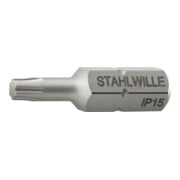Stahlwille Bit-Schraubendrehereinsatz Außen-6kant C 6,3mm L.25mm Nr. 1446 IP 40